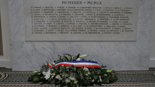 Commémoration de la fin de la seconde guerre mondiale 